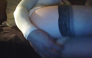 teasing hot ass chunky dildo