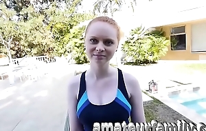 roasting ginger fucked by swimming compendious bbc
