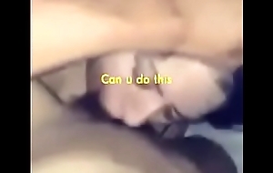 Fuckin weasel words sucking whore taking dick while bf is asleep