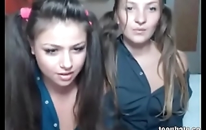 horny festival sister flashing,masturbating, kissing advantage on @ webcam
