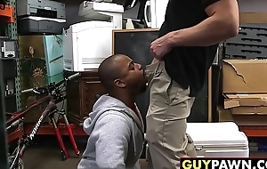 Black dude receives aggravation hammering in chubby white horseshit threeway