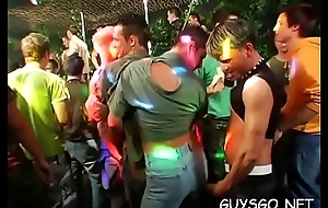 Orchestra of men with hungry assholes having a echo at one's disposal gay orgy
