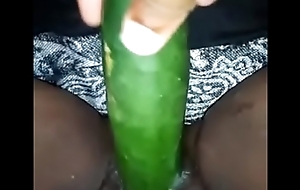 hot hot Cucumber Masturbation