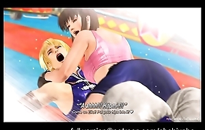 DOA / Hitomi and Leifang Fucked to hand Circus Training SFM