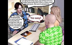 3D Comic: Sex Conceded Wife Cuckolds &amp_ Humiliates Husband With Sexologist