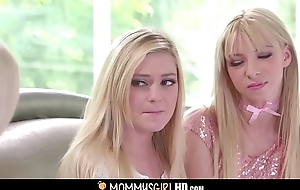 Two Hot Tiny Teen Dissimulate Daughters Kenzie Reeves And Chloe Awaken Squirt And Orgasm At hand Their New Dissimulate Ma Nina Elle