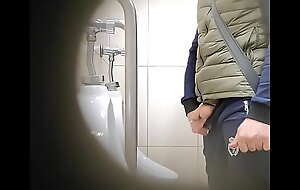 Secretive cam in hammer away mall the Gents